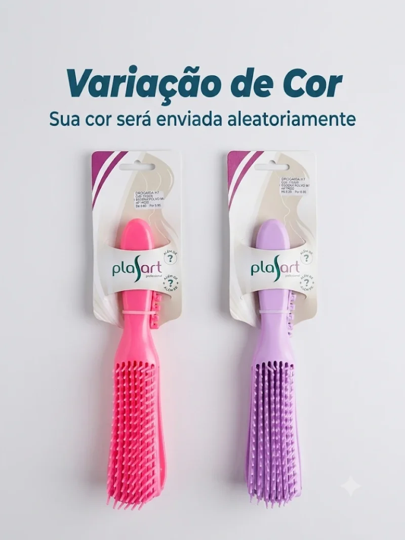 Escova de Cabelo Polvo Mágica Plasart