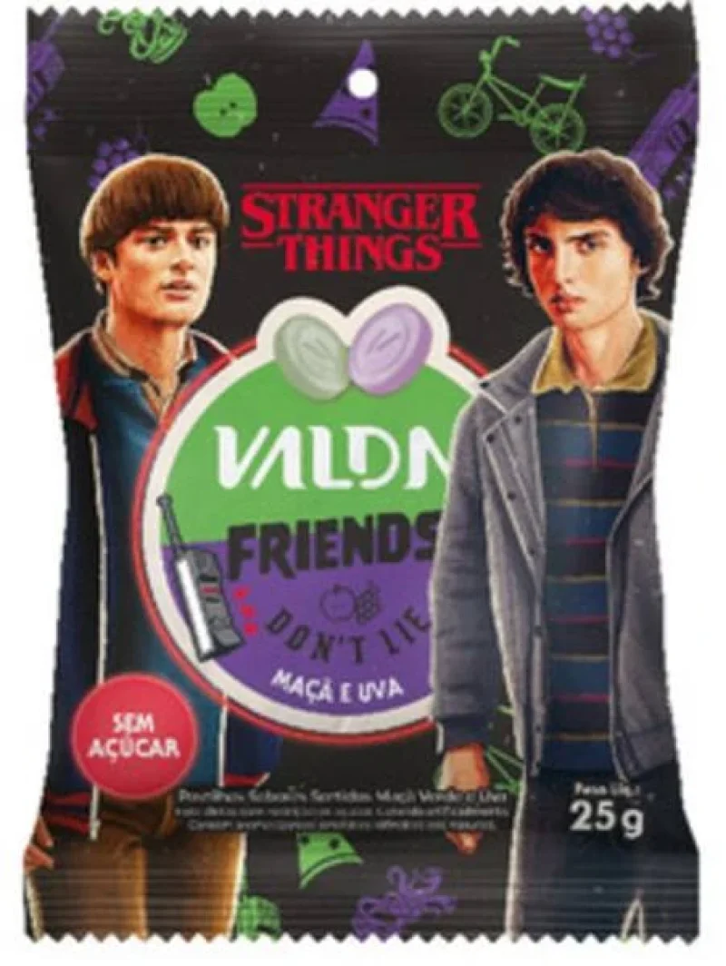 Pastilha Valda Friends Uva e Maçã 25g