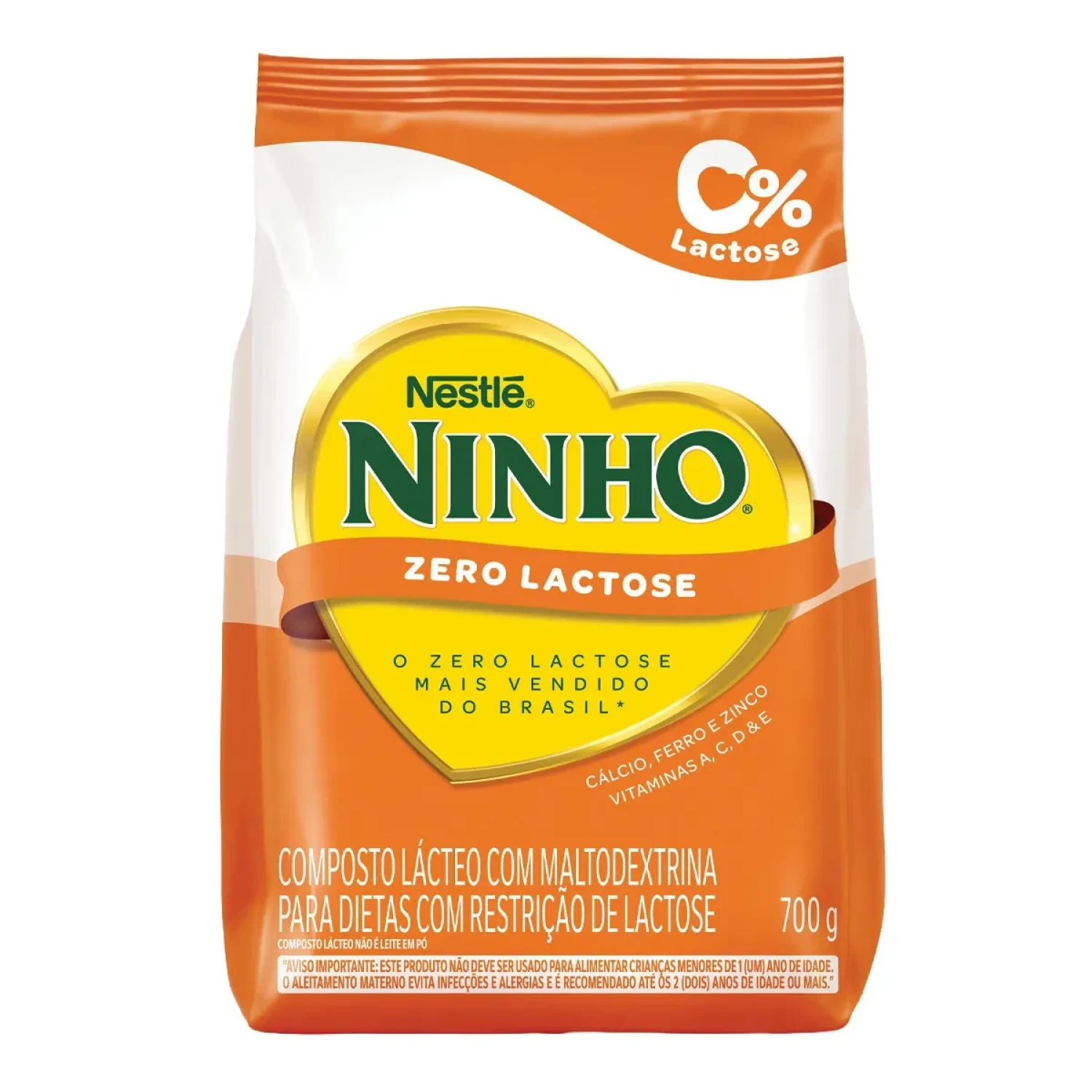 Composto Lácteo Ninho Zero Lactose 700g (1/1)