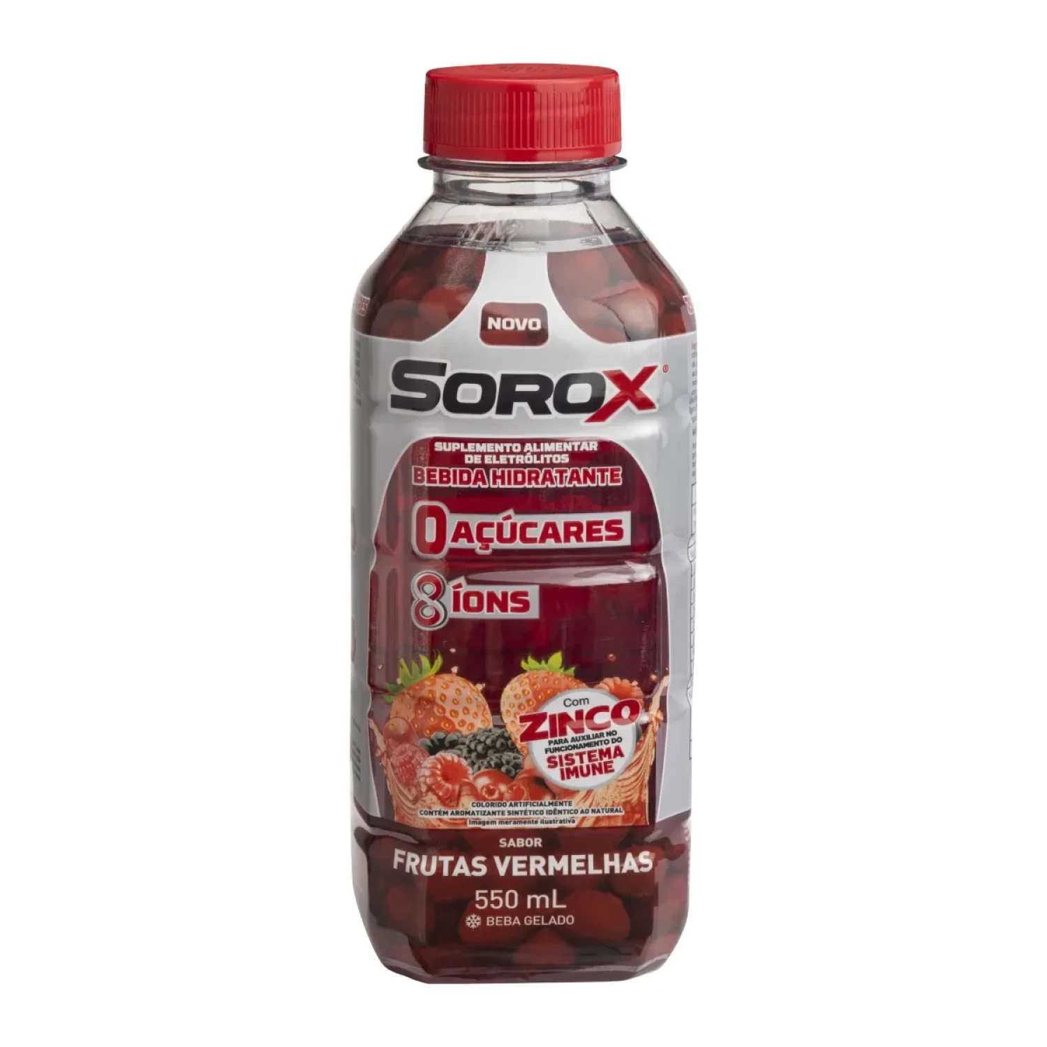 Bebida Hidratante Sorox Frutas Vermelhas 550ml (1/1)