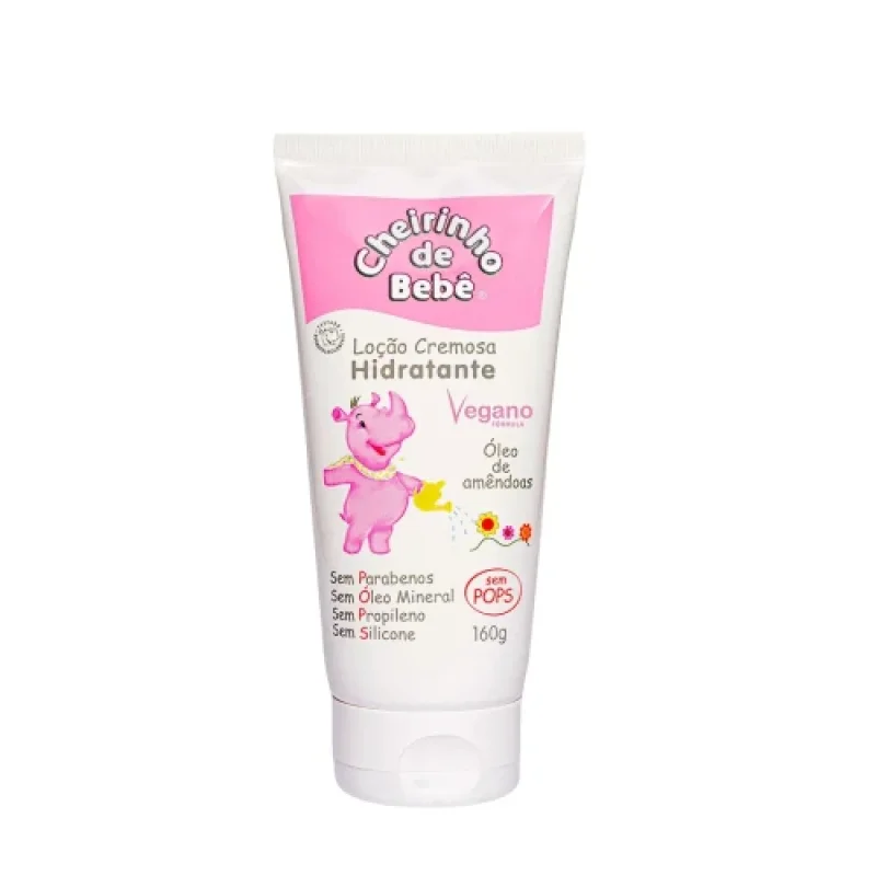Loção Cheirinho de Bebê Vegano Rosa 160g