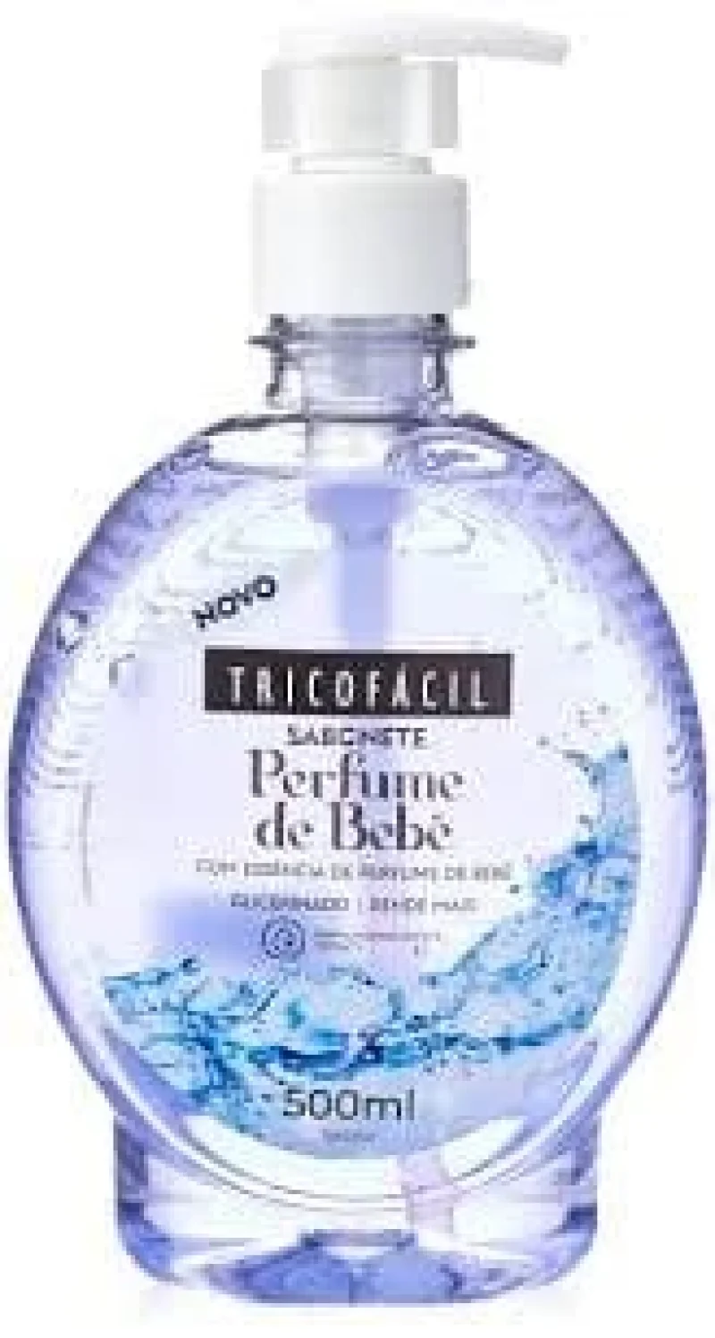 Tricofácil Sabonete Líquido Perfume de Bebê 500ml