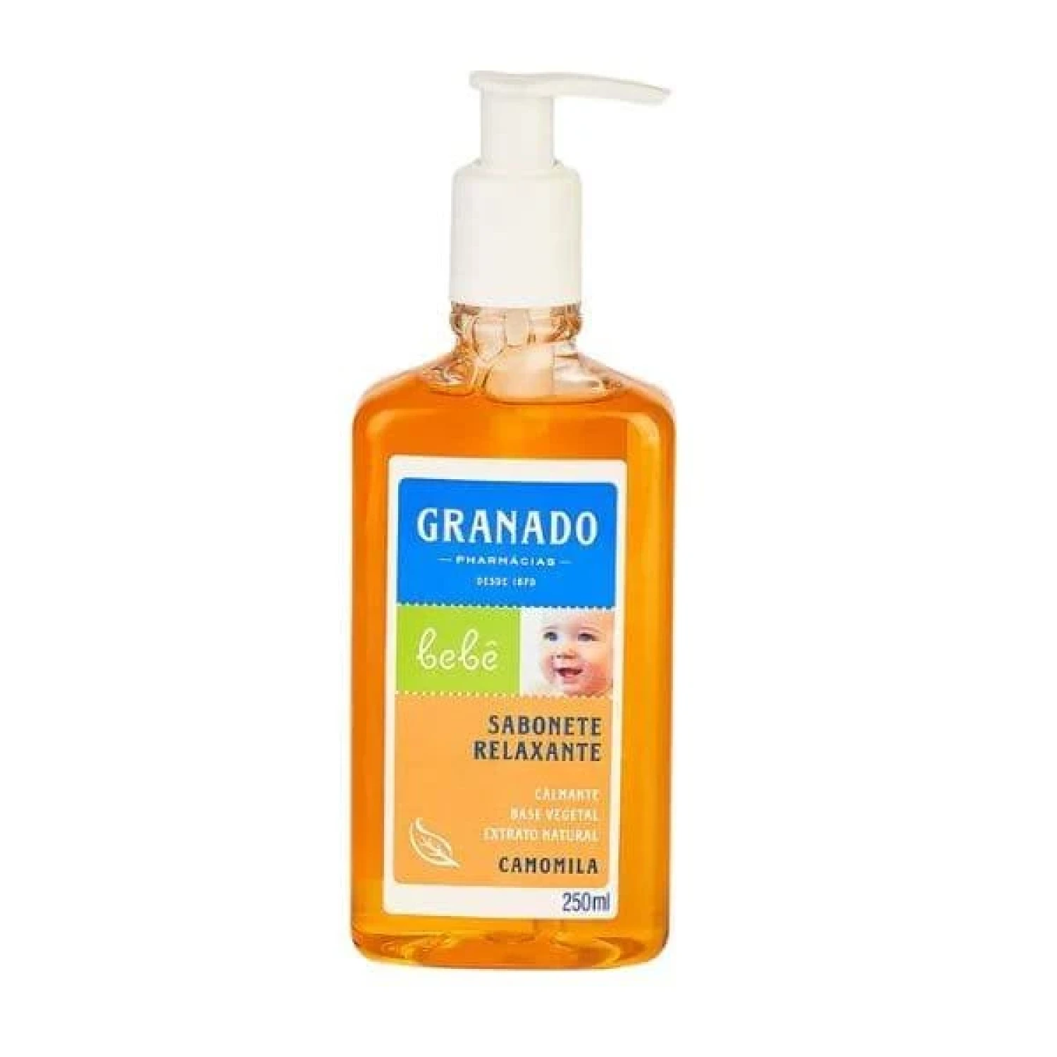 Granado Bebê Relaxante Sabonete Líquido Camomila 250ml (1/1)