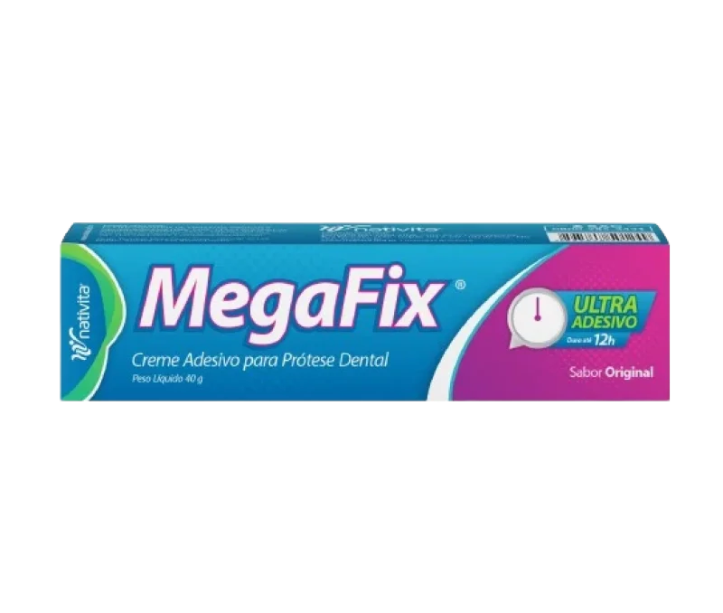 Creme Fixador de Dentadura Megafix com 40g
