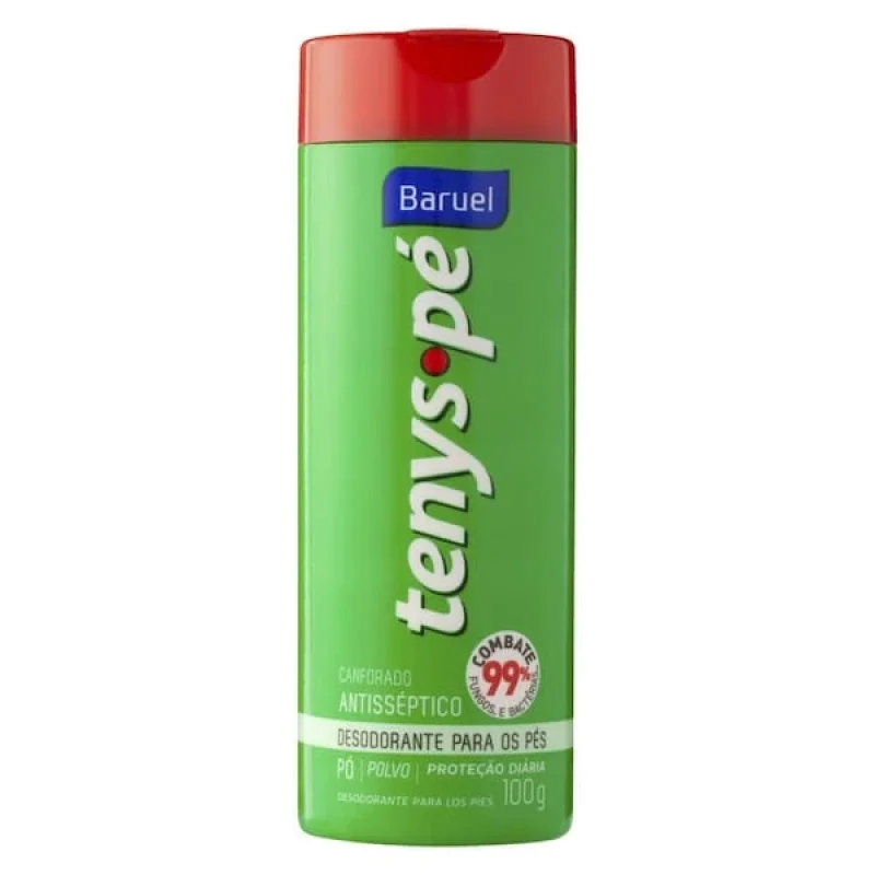 Talco Tenys Pé Canforado 100g