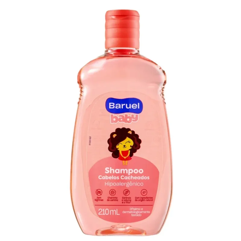 Baruel Baby Shampoo Cacheados 210ml