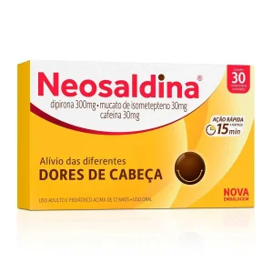 Neosaldina Caixa com 30 Drágeas