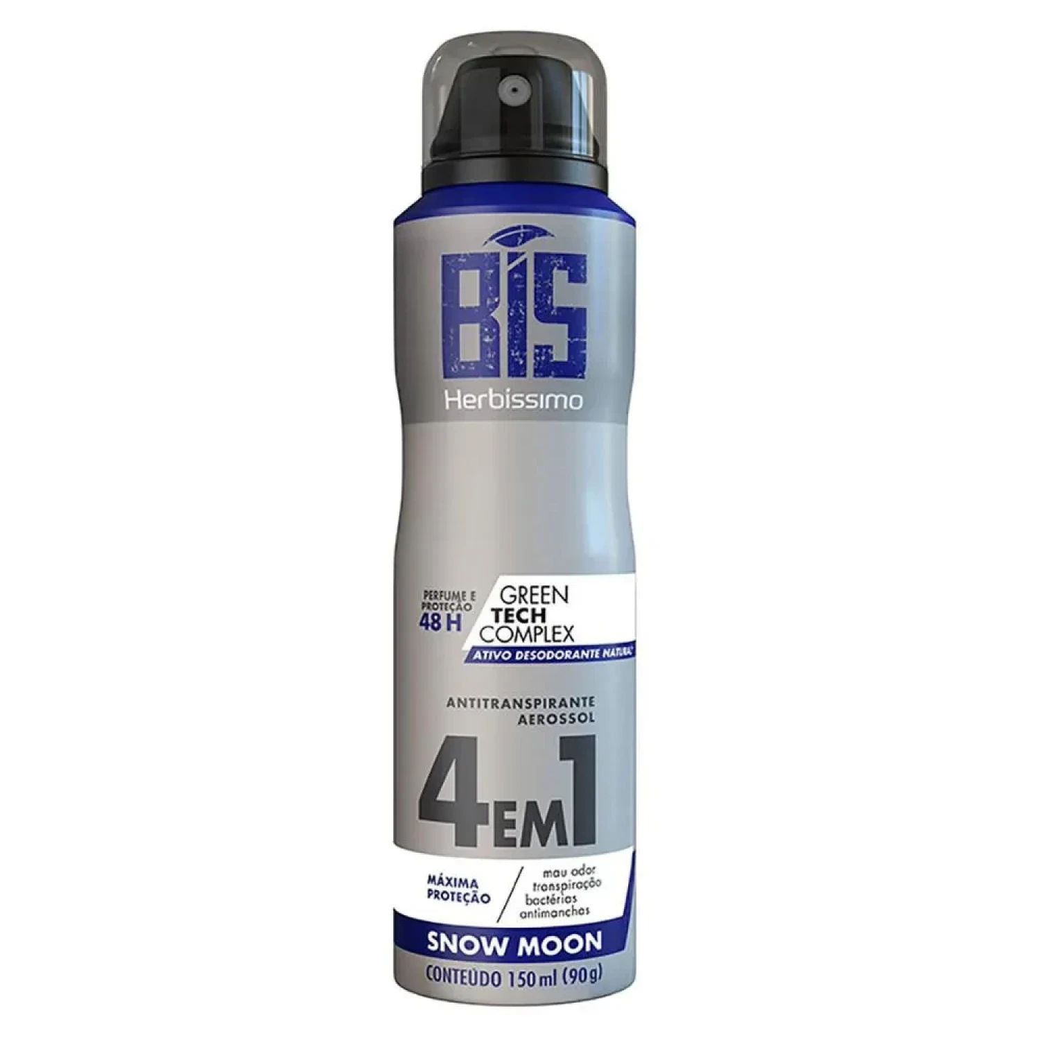 Desodorante Aerossol Herbíssimo Bis 4 em 1 Snow Moon 150ml (1/1)