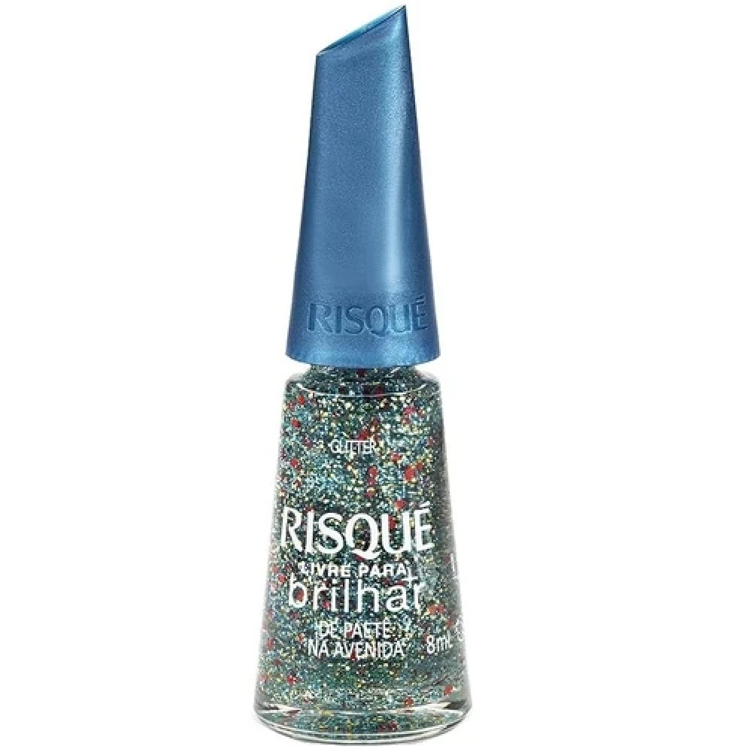Risqué Livre para Brilhar Esmalte Glitter de Paetê na Avenida 1 Unidade (1/1)