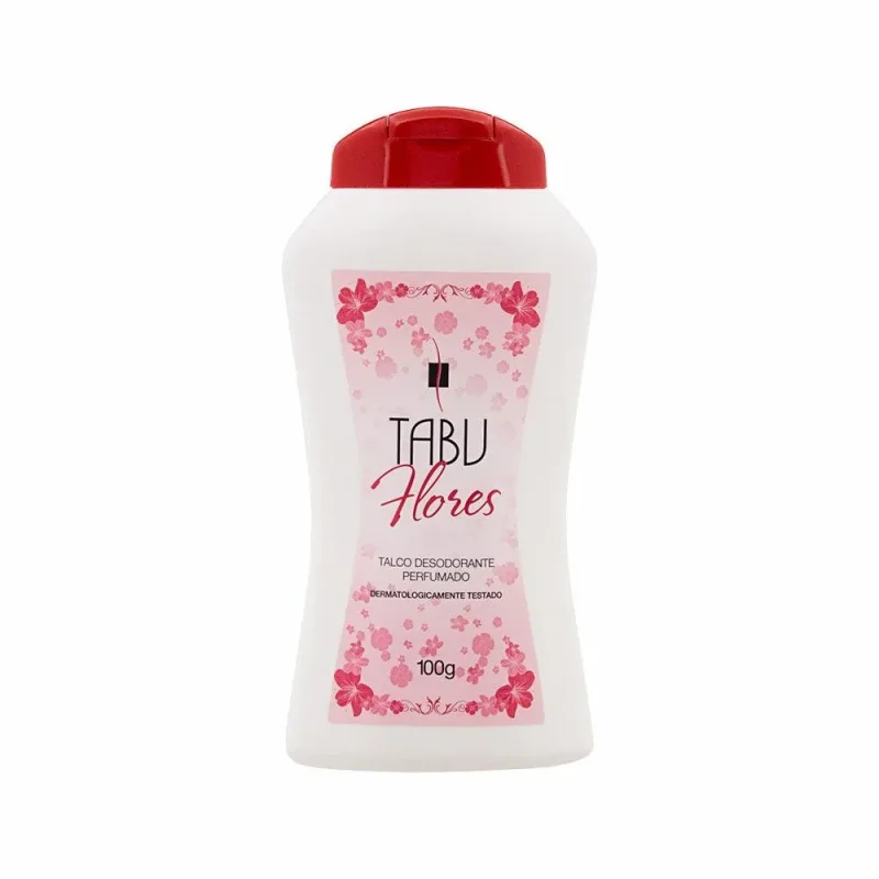 Talco Tabu Flores 100g
