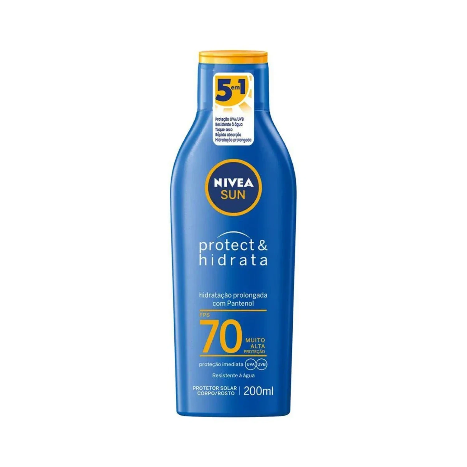 Protetor Solar Corporal Nivea Sun Protect & Hidrata FPS 70 200ml (1/1)