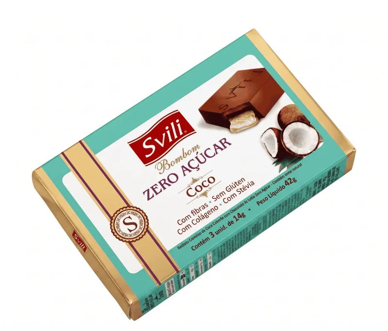 SVILI Bombom Coco Cream Zero 1 Unidade