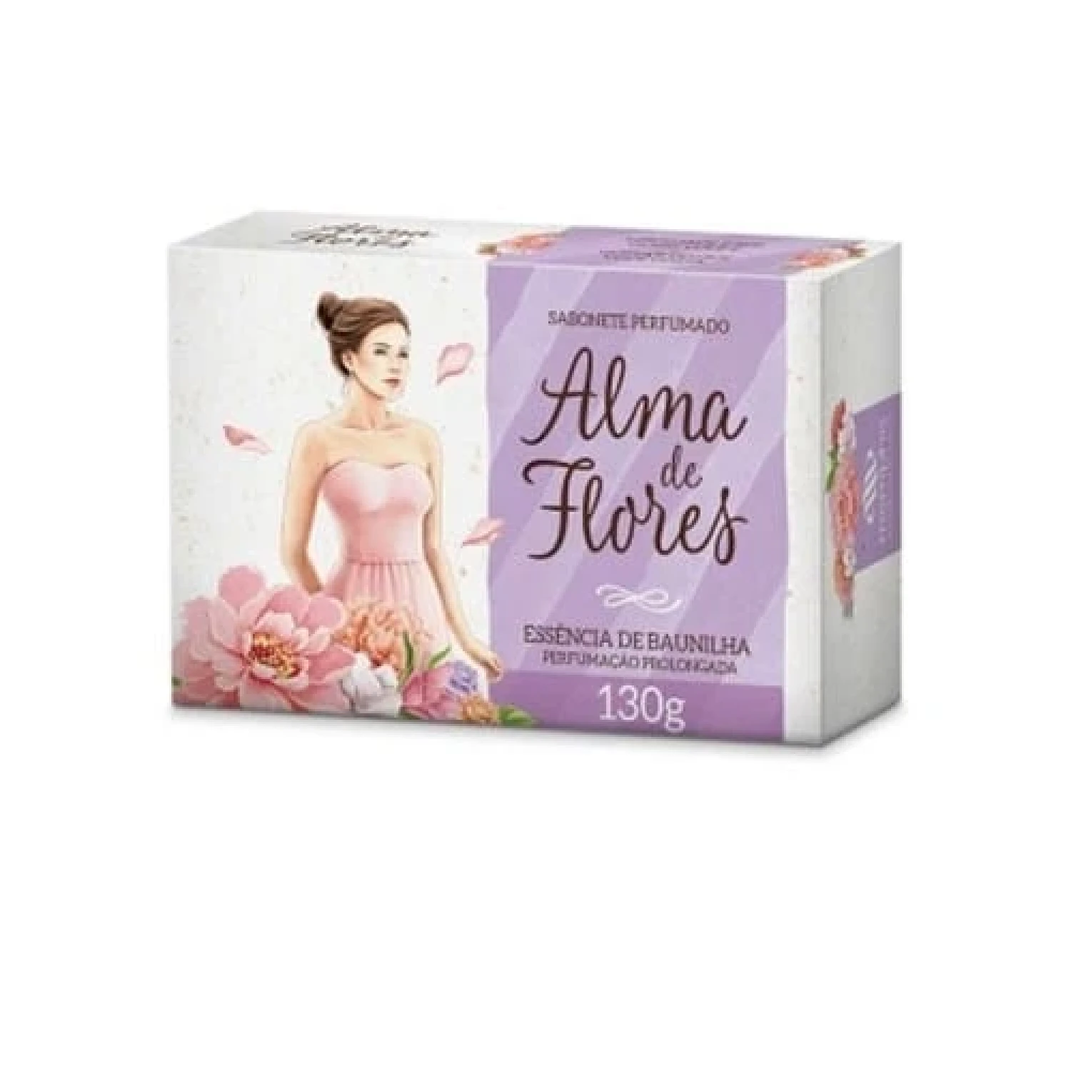 Sabonete Alma de Flores Essência de Baunilha 130g (1/1)