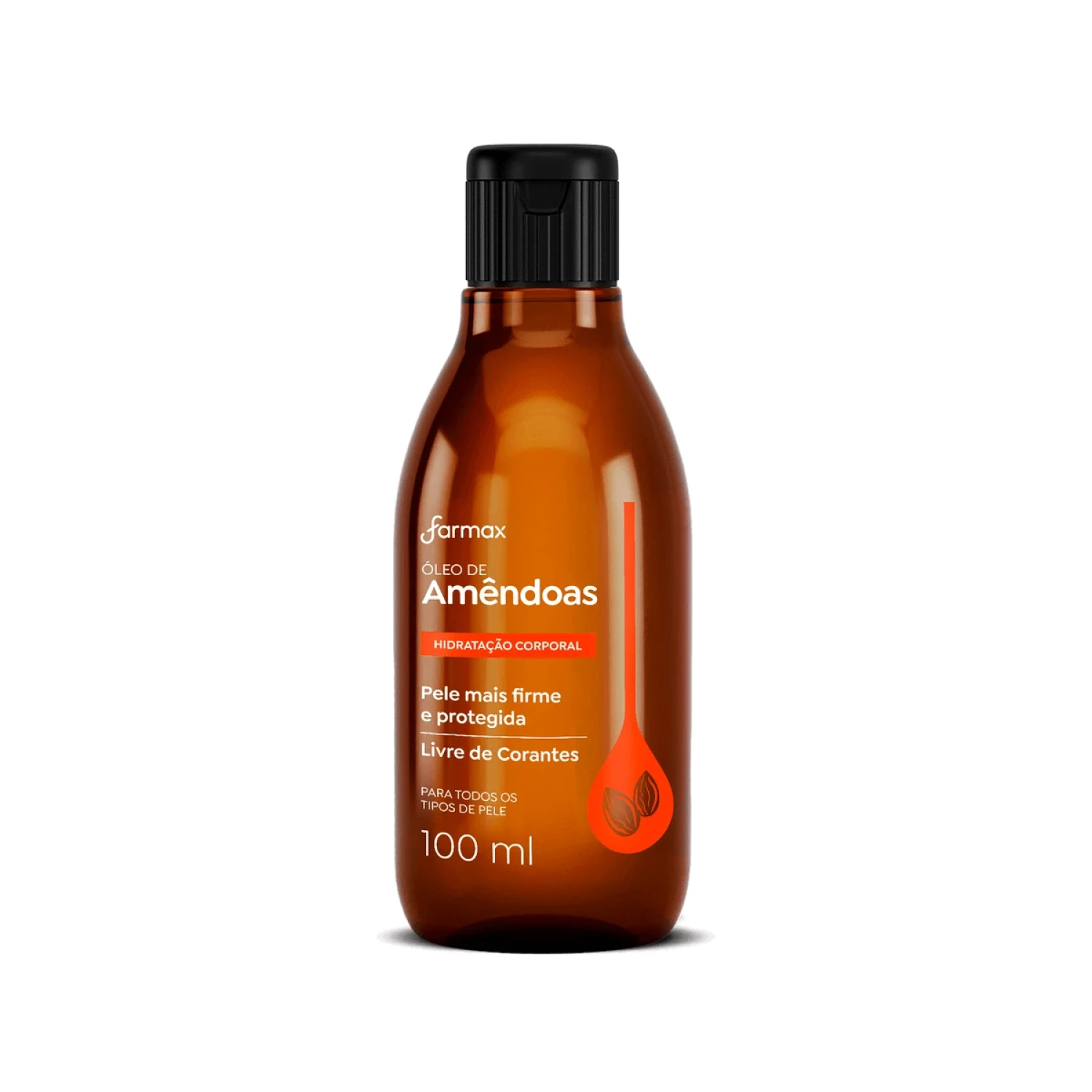 Óleo Farmax Corporal Amêndoas com Avelã 100ml (1/1)