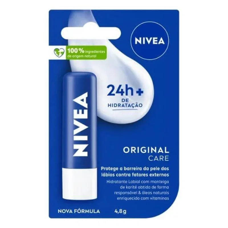 Hidratante Labial Nivea Original Care 4,8g