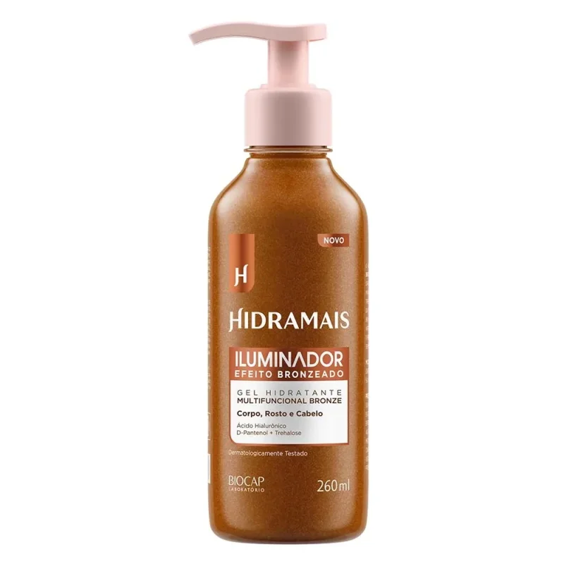 Hidratante Corporal Iluminador Efeito Bronzeado Hidramais 260ml