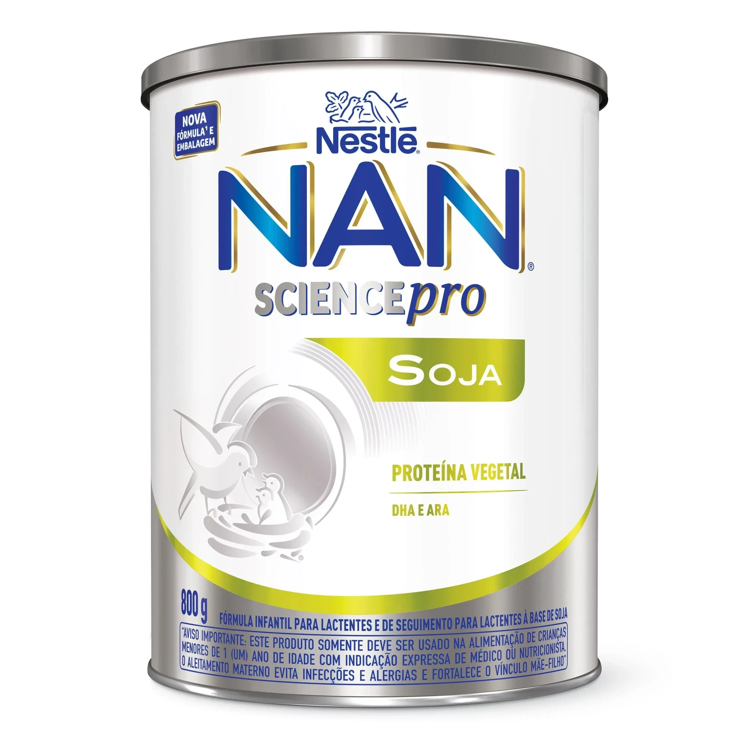 Fórmula Infantil NAN Science Pro Soja 0 a 12 meses 800g (1/1)