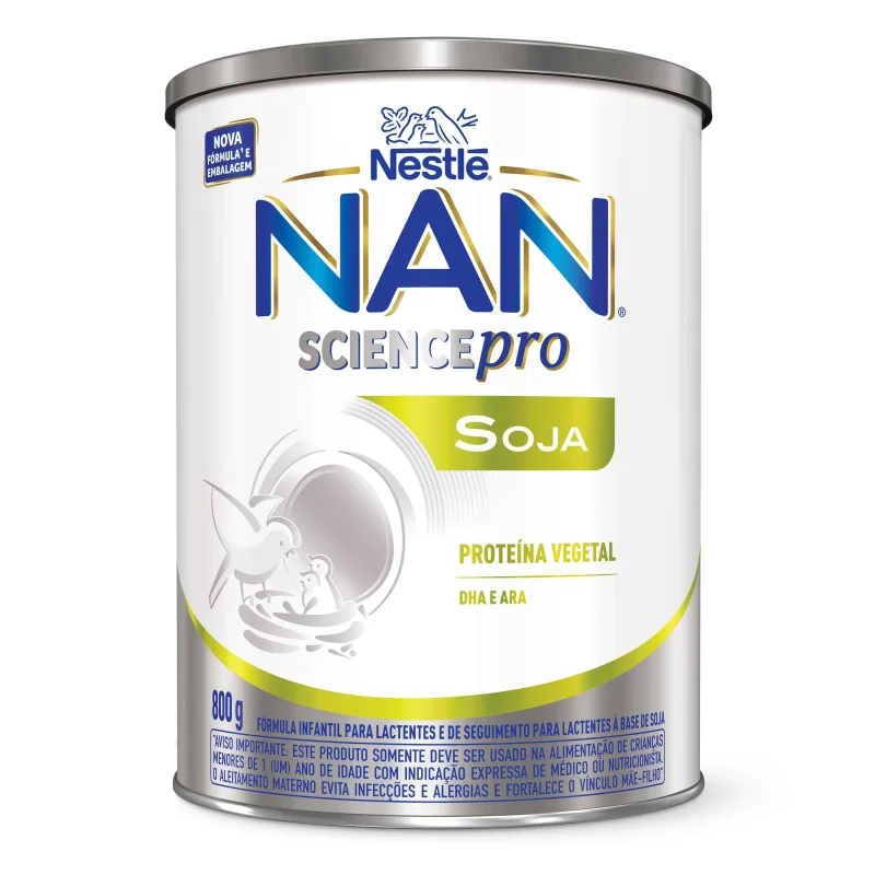 Fórmula Infantil NAN Science Pro Soja 0 a 12 meses 800g