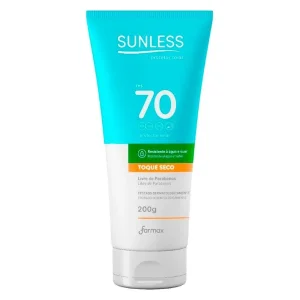 Protetor Solar Corporal Sunless Toque Seco FPS 70 200g