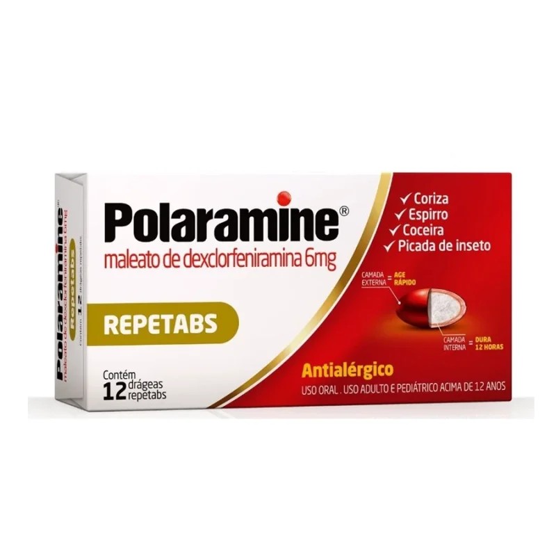 POLARAMINE  - 6mg c/12cpr retabs