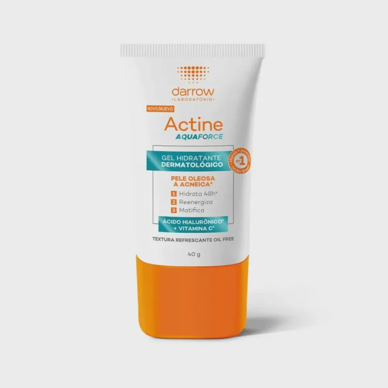 Gel Hidratante Facial Dermatológico Actine Aquaforce Pele Oleosa a Acneica 40g
