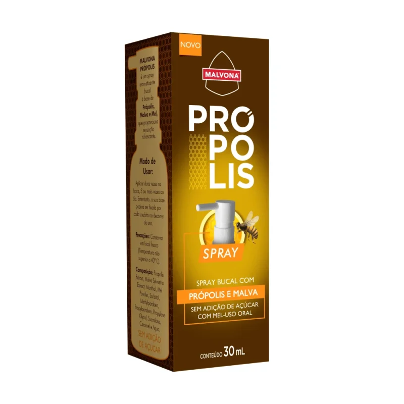 Spray Malvona Própolis e Malva 30mL