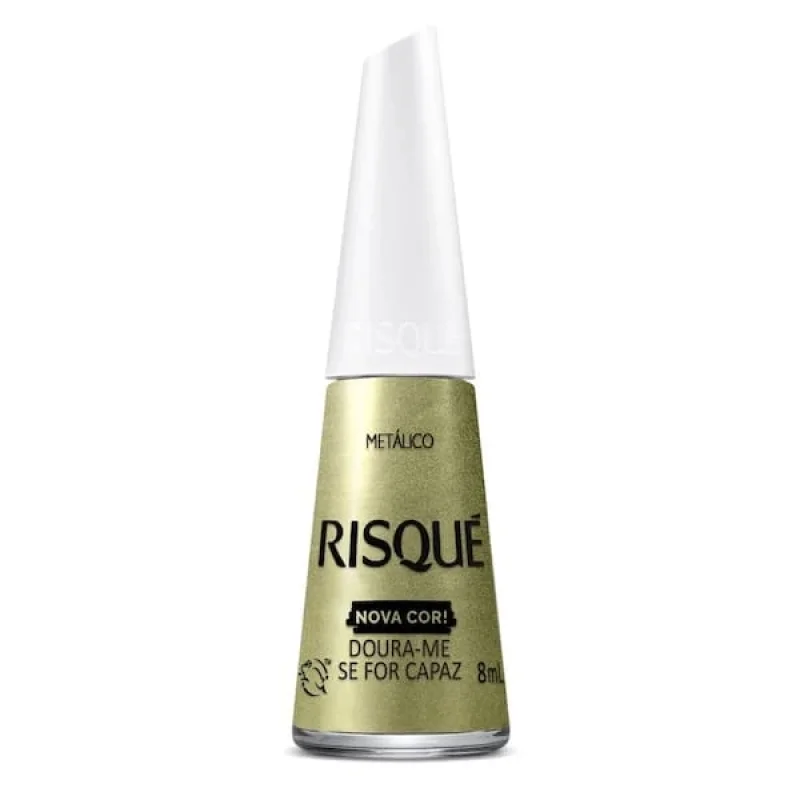 Esmalte Metálico Risqué Doura-Me Se For Capaz