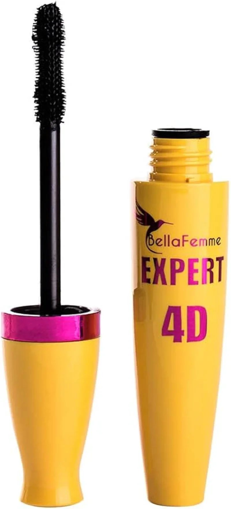 Máscara para Cílios BellaFemme Expert 4D Preta 15ml