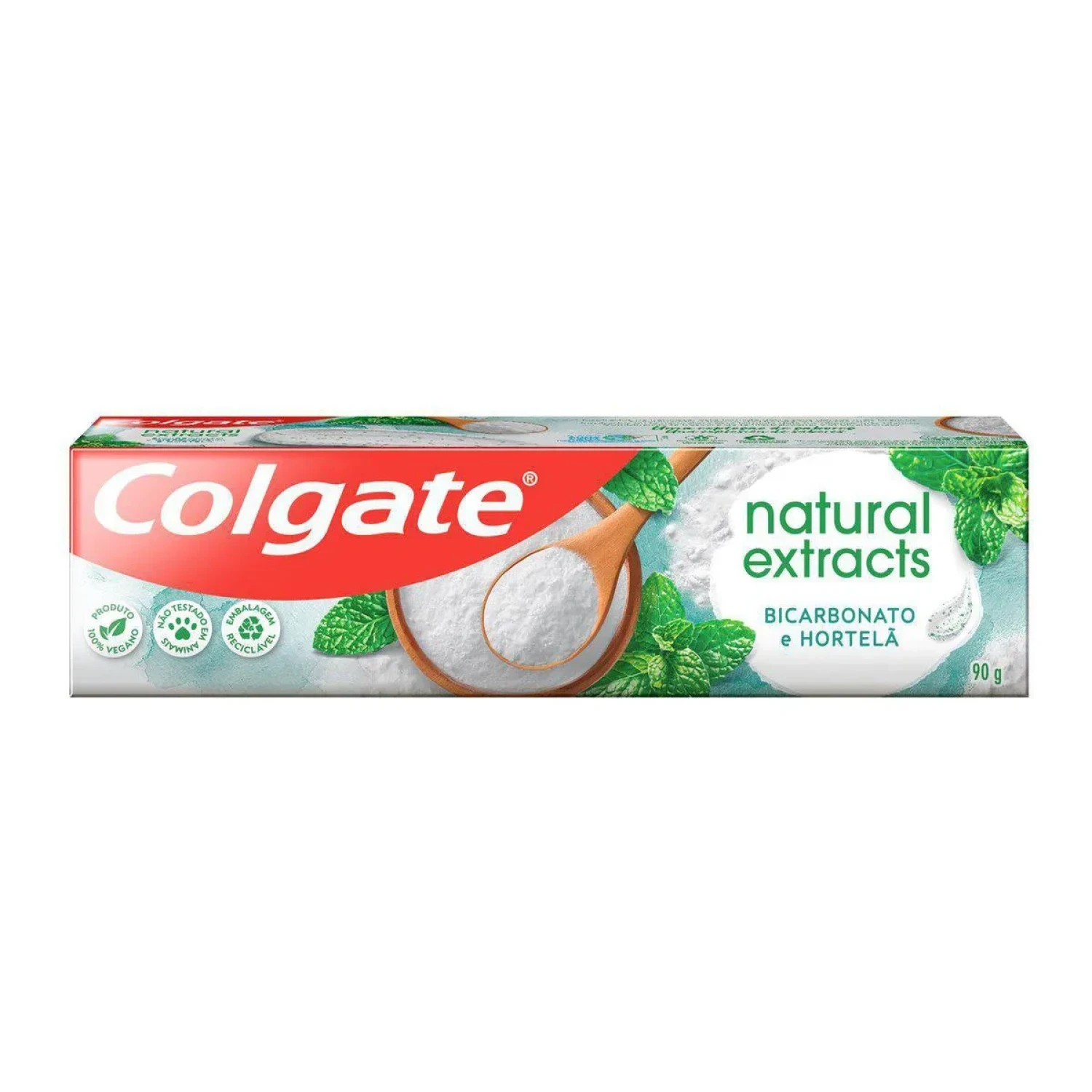 Creme Dental Colgate Natural Extracts Bicarbonato e Hortelã 90g (1/1)
