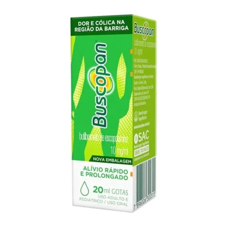 Buscopan 10mg/ml Solução Oral 20ml