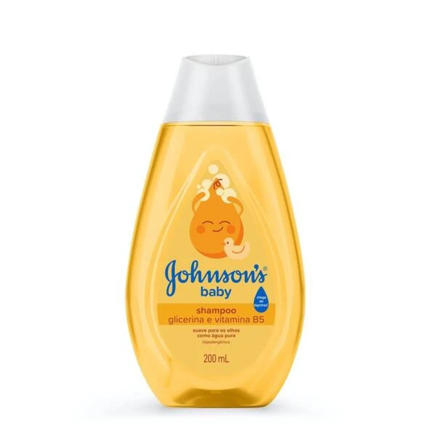 Johnson's Baby Shampoo de Glicerina Regular 200ml (1/1)