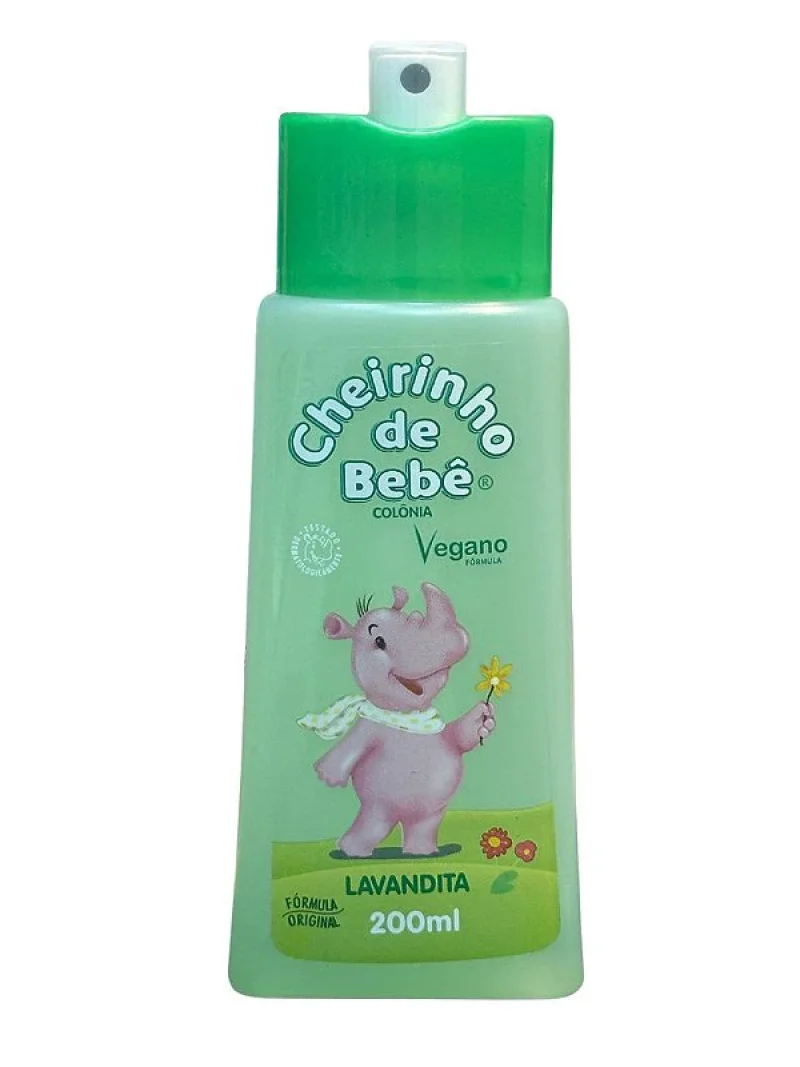 Colônia Cheirinho de Bebê Spray Verde 200ml