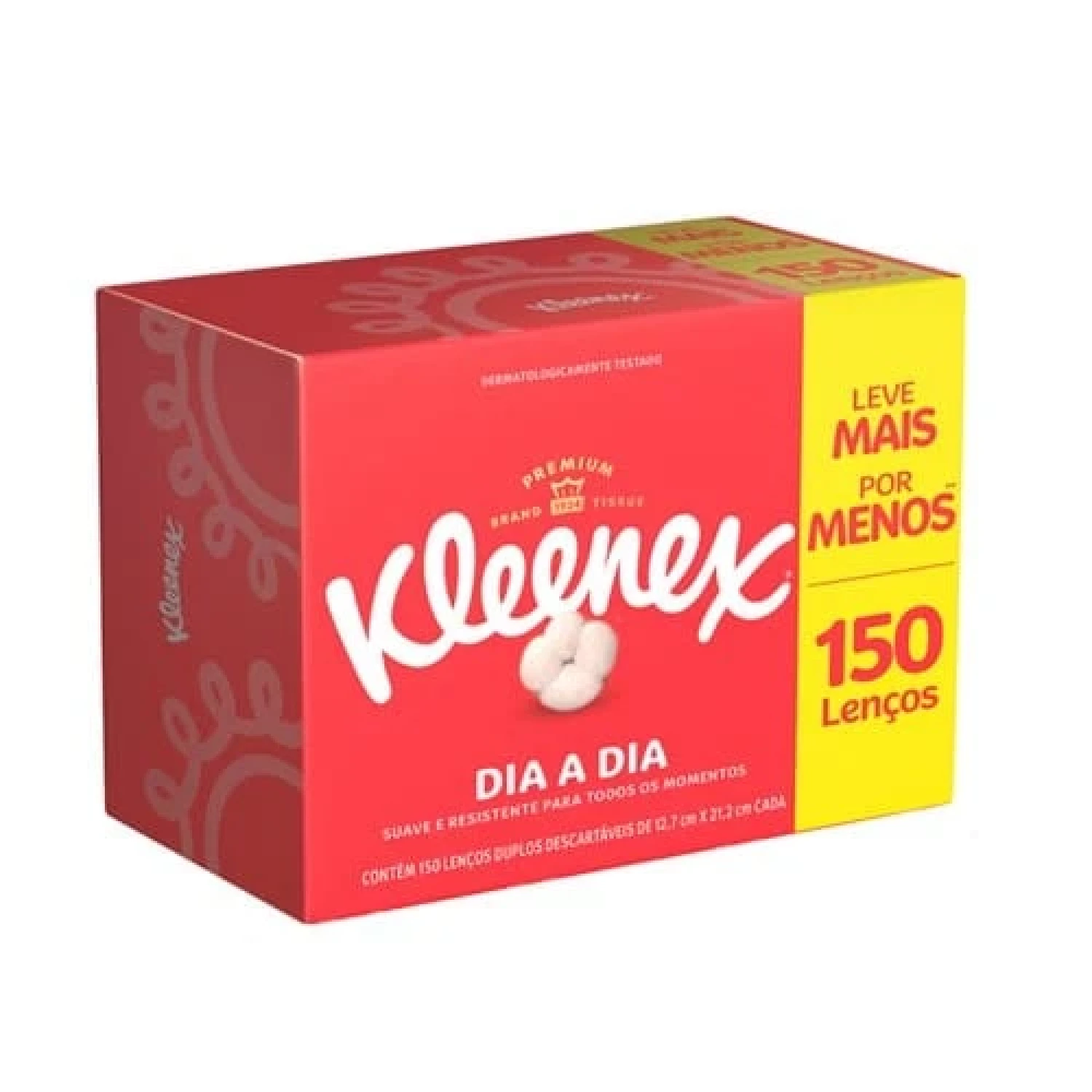 Lenço de Papel Kleenex Dia a Dia, com 150 unidades (1/1)