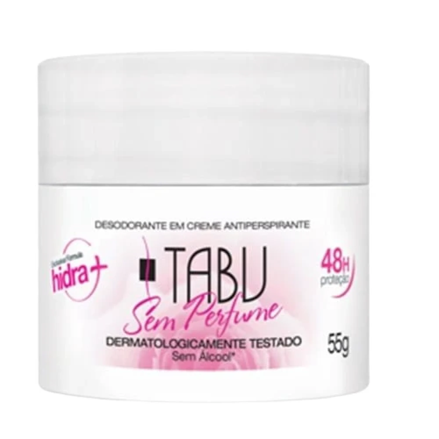 Desodorante Creme Tabu Sem Perfume 55g (1/1)