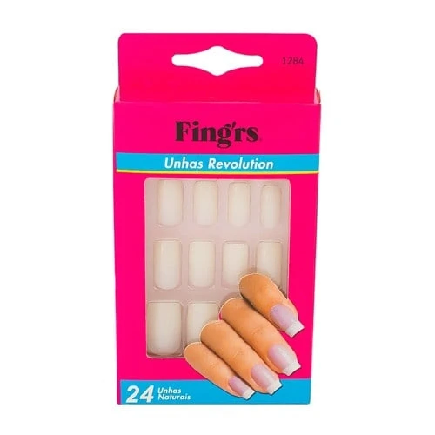 Fing'rs Revolution Unhas Postiças Naturais 24 Unidades (1/1)