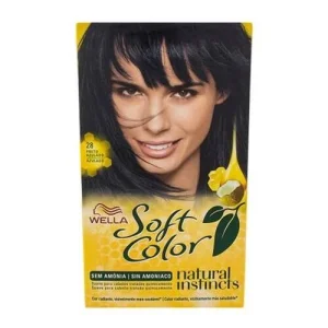 Wella Soft Color Tintura sem Amônia n° 28 Preto Azulado 1 Unidade