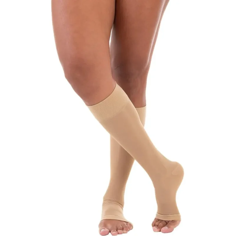 Meia de Compressão 3/4 Venosan Legline 20-30mmHg G Ponteira Aberta Olinda