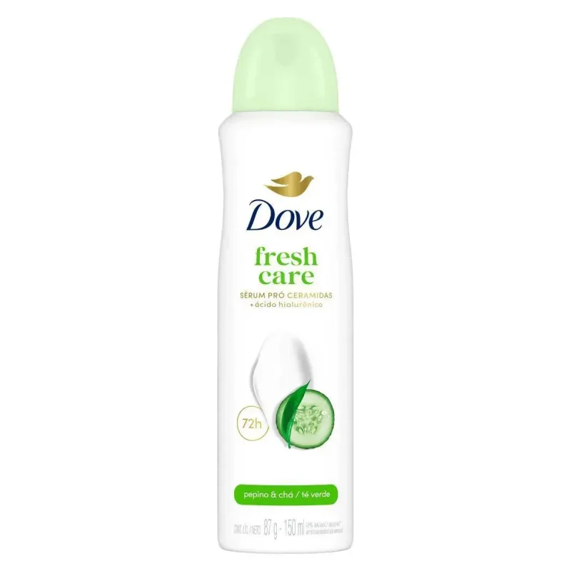Desodorante Aerossol Dove Fresh Care Pepino & Chá Verde 87g