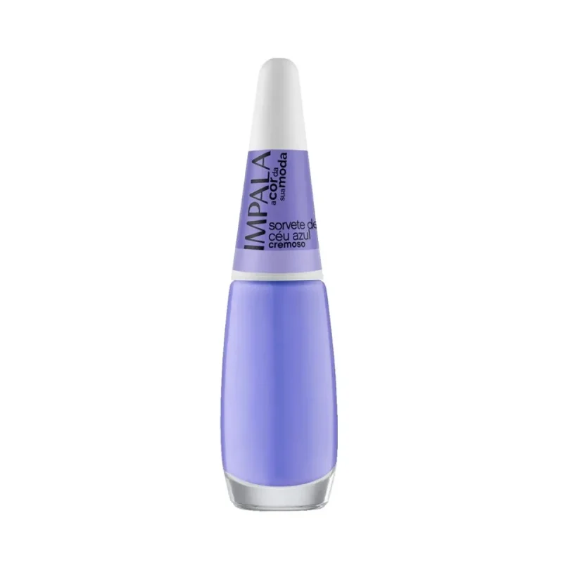 Esmalte Cremoso Impala Sorvete de Céu Azul 7,5ml
