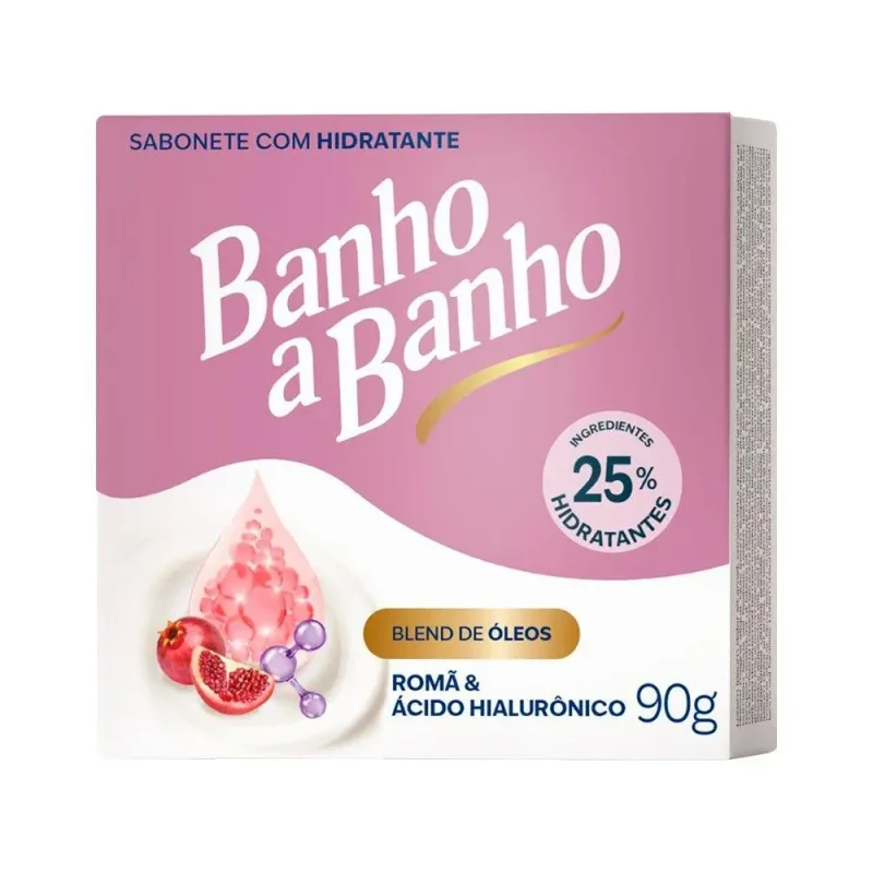 Sabonete Banho a Banho Romã e Ácido Hialurônico 90g