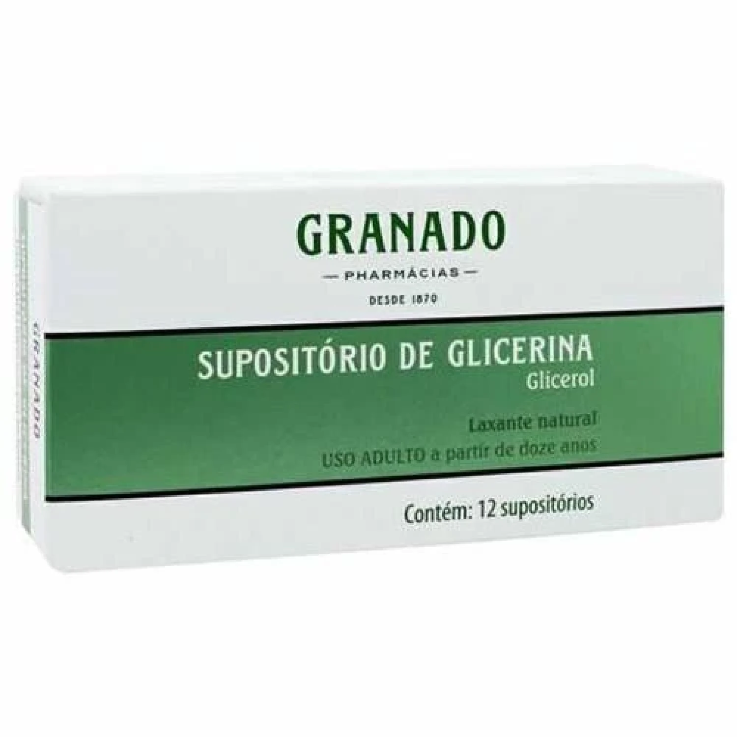 Granado Pharmacias Supositório de Glicerina Adulto 12 Unidades (1/1)