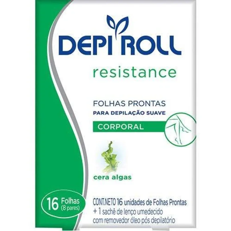 FOLHAS CORP DEPI ROLL - c/16 algas