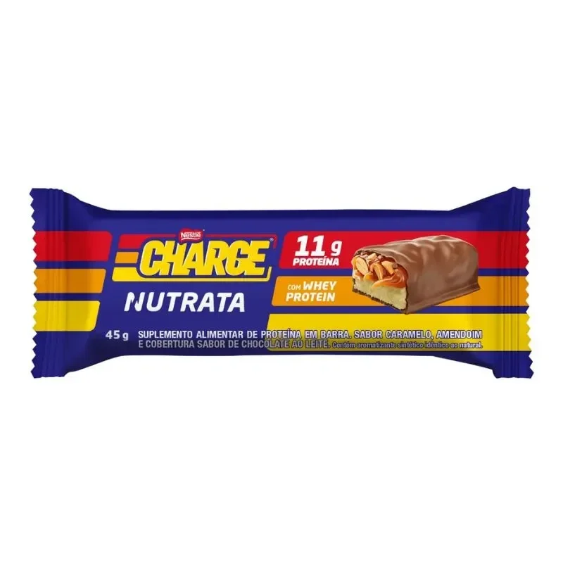Barra de Proteína Nutrata Charge 45g