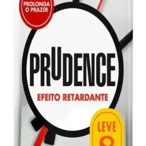 Preservativo Prudence Efeito Retardante, com 8 unidades