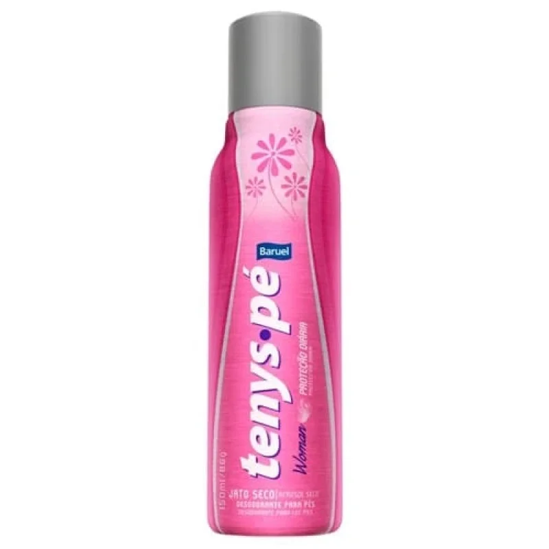 Desodorante Aerossol Tenys Pé Woman Jato Seco 150ml
