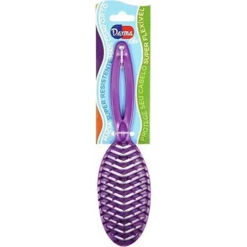 Escova de Cabelo Darma Mágica Lilás