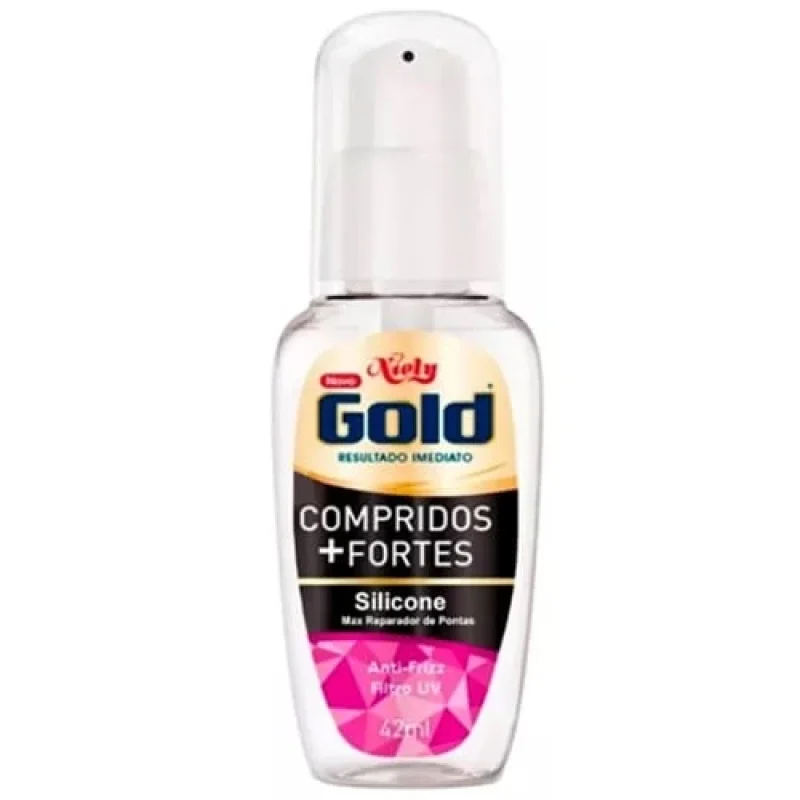 Reparador de Pontas Niely Gold Compridos + Fortes Silicone 42ml