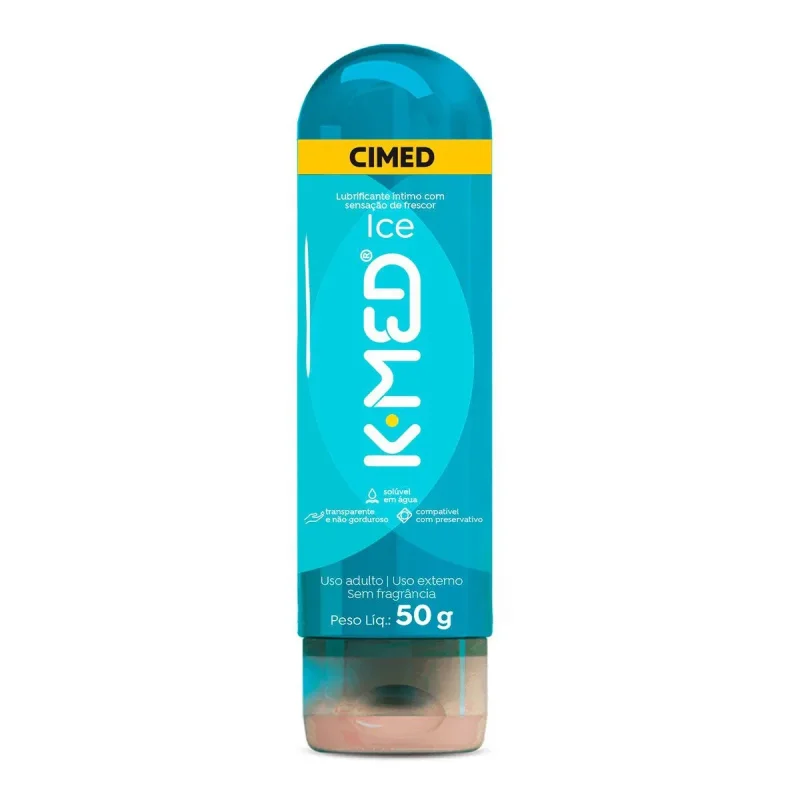 Gel Lubrificante Íntimo K-Med Ice 50g