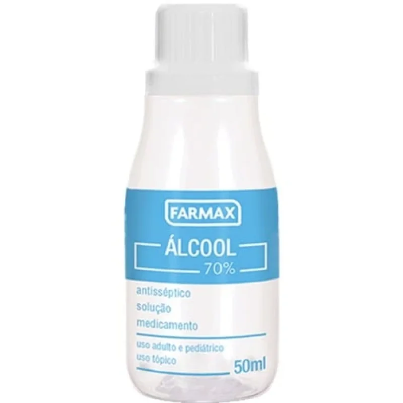 Álcool 70% Farmax 50ml