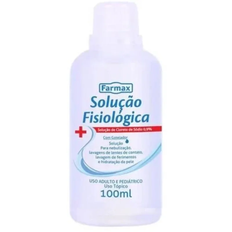 Soro Fisiológico 0,9% Farmax 100ml